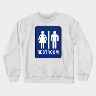 Restroom Crewneck Sweatshirt